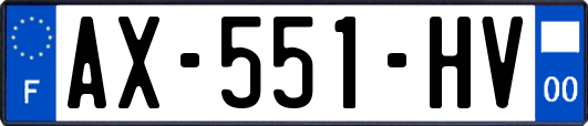 AX-551-HV