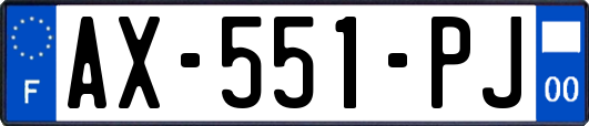 AX-551-PJ