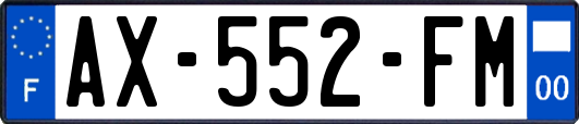 AX-552-FM