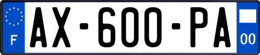 AX-600-PA