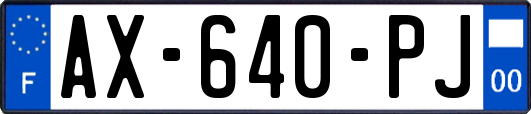 AX-640-PJ