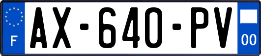 AX-640-PV