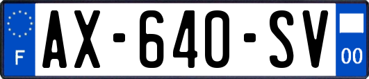 AX-640-SV