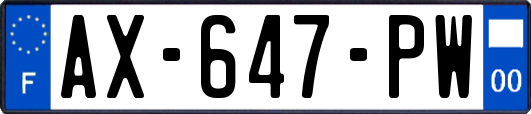 AX-647-PW