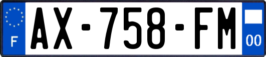 AX-758-FM