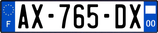 AX-765-DX
