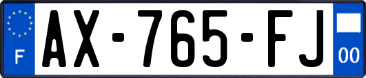 AX-765-FJ