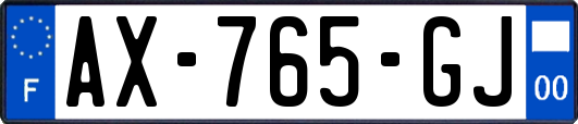 AX-765-GJ