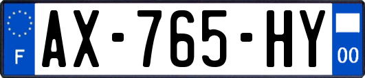 AX-765-HY