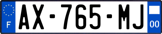 AX-765-MJ