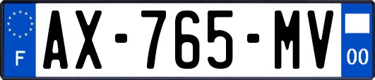 AX-765-MV