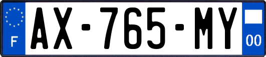 AX-765-MY