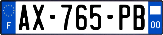 AX-765-PB