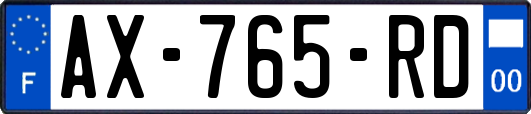 AX-765-RD
