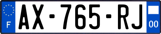 AX-765-RJ