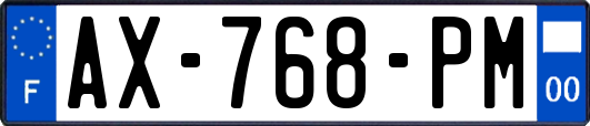 AX-768-PM