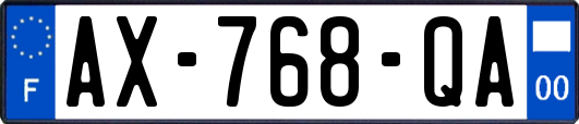 AX-768-QA