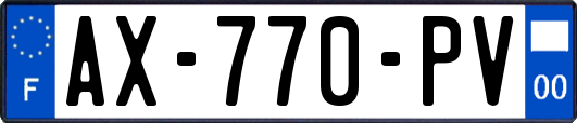 AX-770-PV