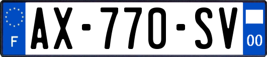 AX-770-SV