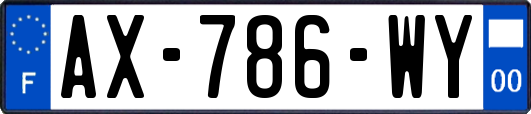 AX-786-WY
