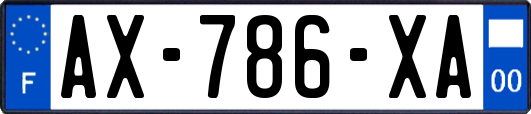 AX-786-XA
