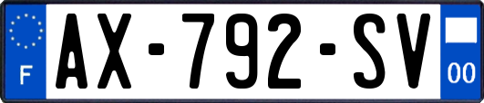 AX-792-SV