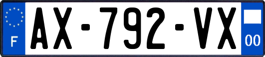 AX-792-VX