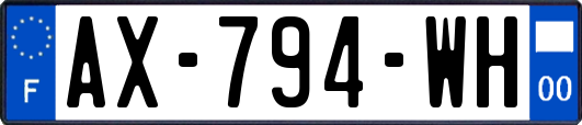 AX-794-WH