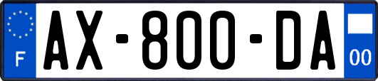 AX-800-DA