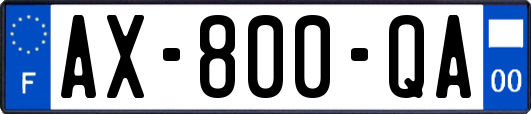 AX-800-QA