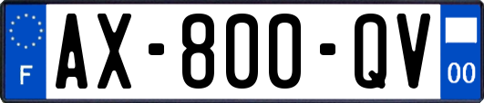 AX-800-QV