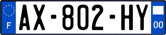 AX-802-HY