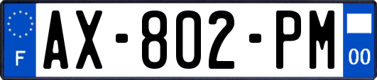 AX-802-PM