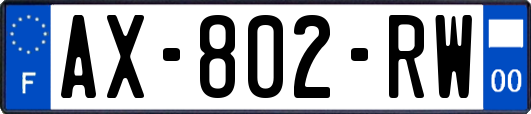 AX-802-RW