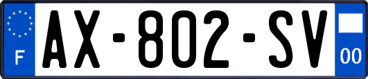 AX-802-SV