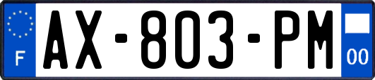 AX-803-PM