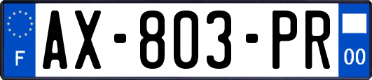 AX-803-PR