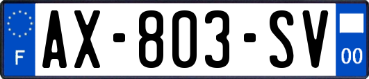 AX-803-SV