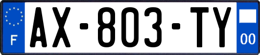 AX-803-TY