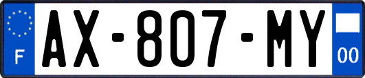 AX-807-MY