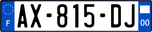 AX-815-DJ