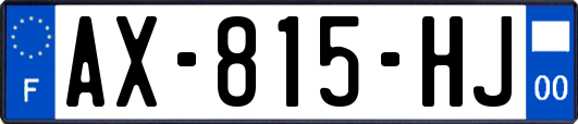 AX-815-HJ