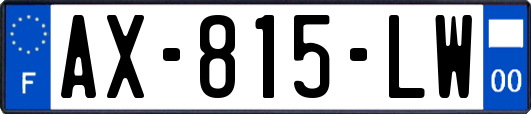 AX-815-LW