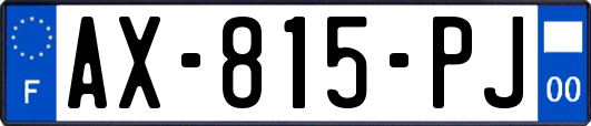 AX-815-PJ
