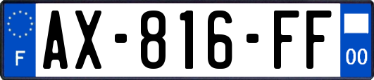 AX-816-FF