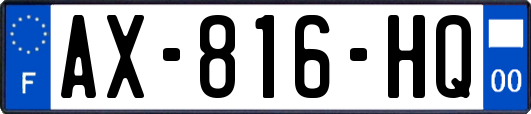 AX-816-HQ