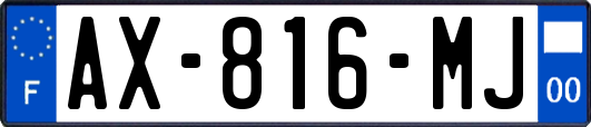 AX-816-MJ