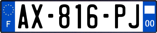 AX-816-PJ