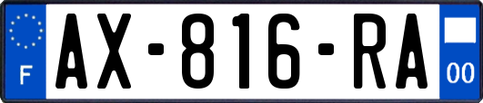 AX-816-RA