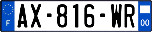 AX-816-WR